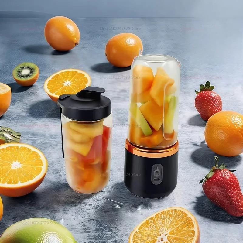 Portable 2-Cup Fruit Juicer Blender
